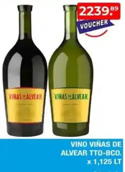 Maxiconsumo Vino viñas de alvear tto-bco. oferta