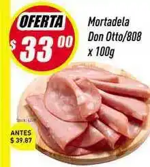 Supermercados Comodin Mortadela Don Otto/808 x 100g oferta