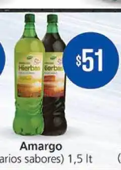 Amargo (varios sabores) 1,5lt