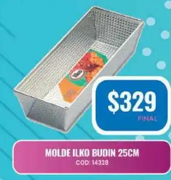 Maxiconsumo Molde Ilko Budin 25cm oferta