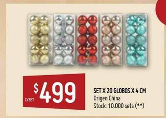 Walmart Set X 20 Globos X 4 Cm oferta