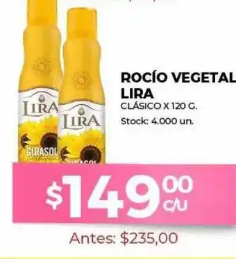 Rocio Vegetal Lira Clasico