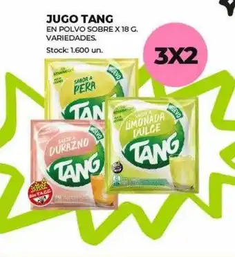 Super MAMI 3x2 Jugo Tang En Polvo Sobre x 18 g oferta