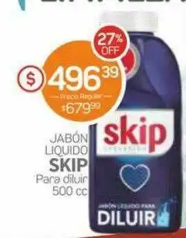 Alvear Jabón Liquido Skip Para Diluir 500 cc oferta