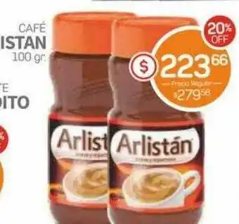 Alvear Café Arlistan oferta