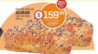 Alvear Pan De Molde Alvear oferta