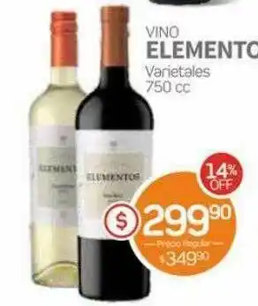Alvear Vino Elementos oferta