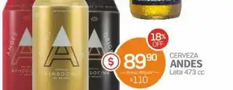 Alvear Cerveza Andes oferta