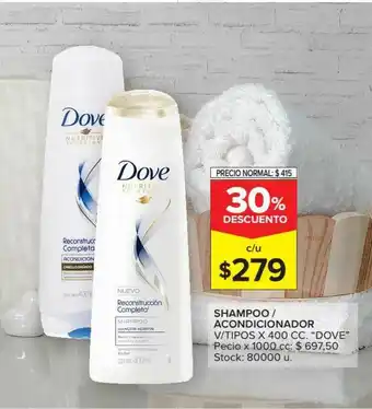 Carrefour Shampoo Acondicionador V Tipos "Dove" oferta