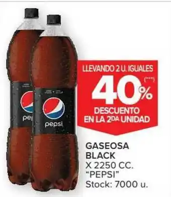 Carrefour Gaseosa Black oferta