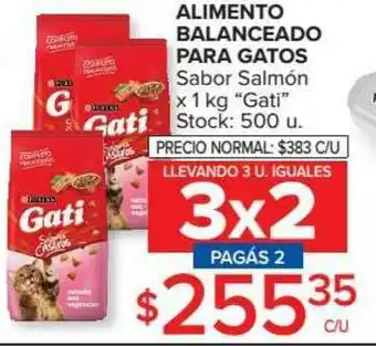 Carrefour 3x2 Alimento Balanceado Para Gatos Sabor Salmón oferta