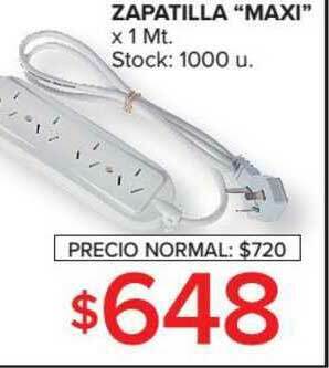 Carrefour Zapatilla "Maxi" oferta