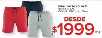 Carrefour Bermudas De Colores oferta