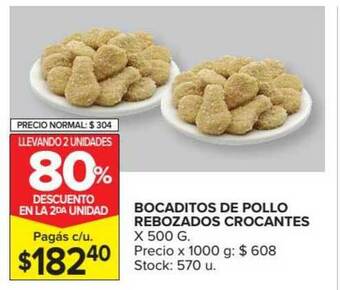 Carrefour Bocaditos De Pollo Rebozados Crocantes oferta