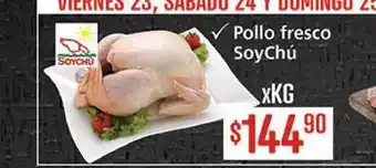 Supermercados Aiello Soychú Pollo fresco xkg oferta