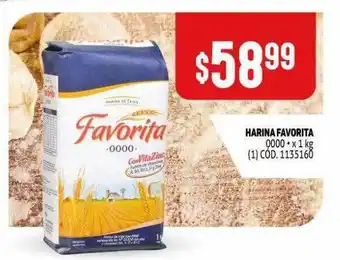Makro Harina Favorita 0000 x 1kg oferta