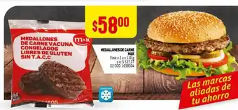 Makro Medallones De Carne M&k x 110g oferta