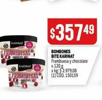 Makro Bombones Bite Karinat x 120g oferta