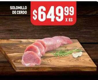 Makro Solomillo De Cerdo x oferta