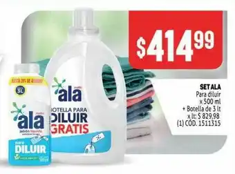 Makro Set Ala Para Diluir x 500ml oferta