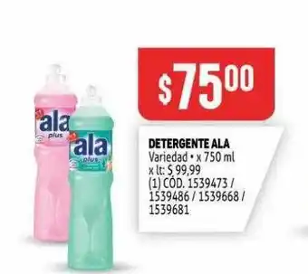 Makro Detergente Ala x 750ml oferta