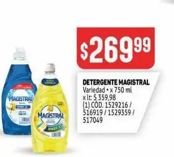 Makro Detergente Magistral x 750ml oferta