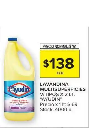 Carrefour Market Lavandina Multisuperficies Ayudin x 2lt oferta