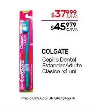 Nini Mayorista Colgate Cepillo Dental Estandar Adulto Clasico x1 uni oferta