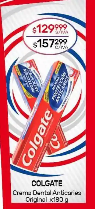 Nini Mayorista Colgate Crema Dental Anticaries Original x180g oferta