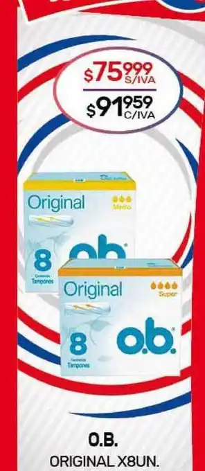 Nini Mayorista O.B. Original x8un. oferta