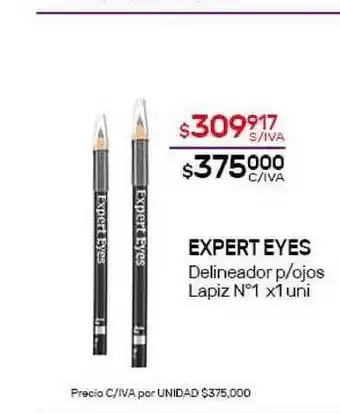 Nini Mayorista Expert Eyes Delineador p/ojos Lapiz N°1 x1 uni oferta