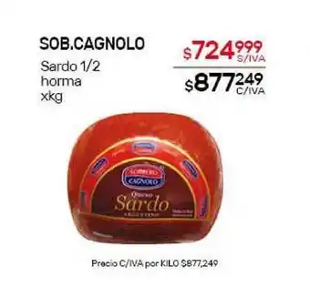 Sob. Cagnolo Sardo 1/2 horma xkg