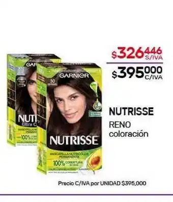 Nini Mayorista Nutrisse Reno coloración oferta
