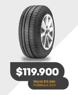 Supermercados Tadicor 185/60 R15 88H Formula evo oferta
