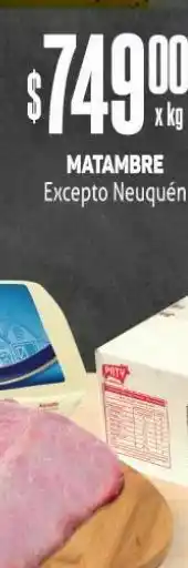 Makro Matambre x kilo oferta