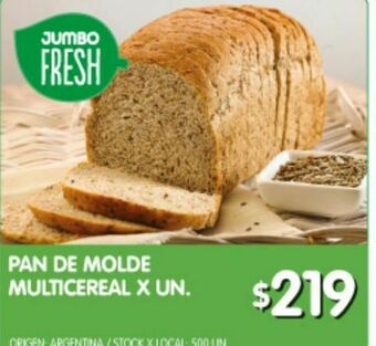Pan de molde multicereal