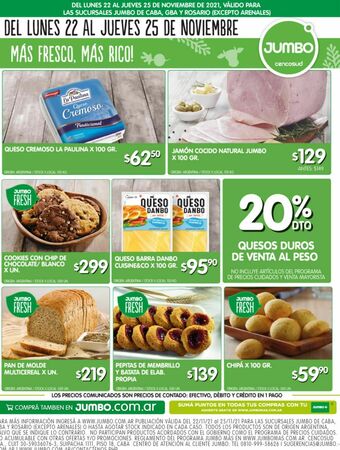 Jumbo Galletas oferta