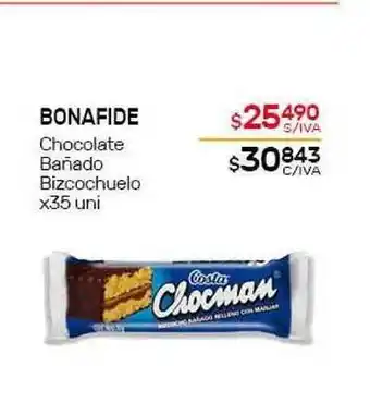 Nini Mayorista Bonafide Chocolate Bañado Bizcochuelo x35 uni oferta