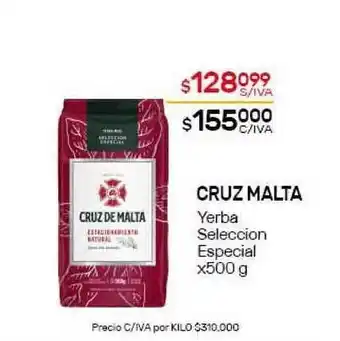 Nini Mayorista Cruz Malta Yerba Seleccion Especial x500g oferta