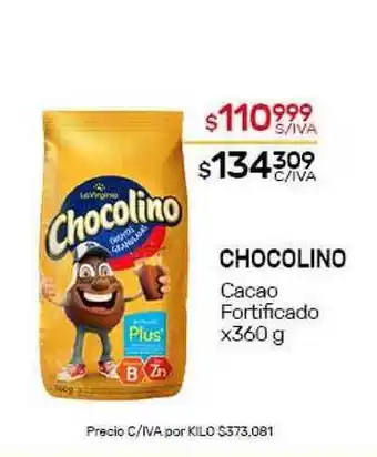Nini Mayorista Chocolino Cacao Fortificado x360g oferta