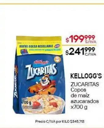 Nini Mayorista Kellogg's Zucaritas Copos de maíz azucarados x700g oferta