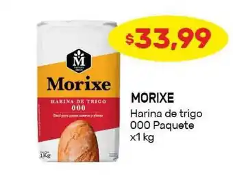 Nini Mayorista Morixe Harina de trigo 000 Paquete x1kg oferta