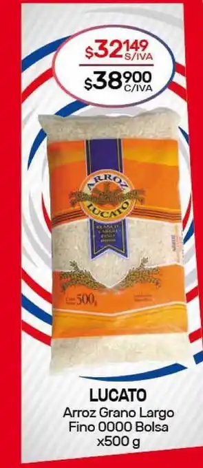 Nini Mayorista Lucato Arroz Grano Largo Fino 0000 Bolsa x500g oferta