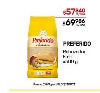 Nini Mayorista Preferido Rebozador Freir x500g oferta