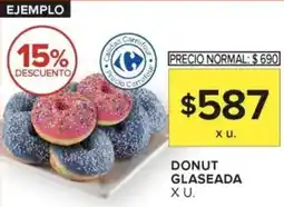 Carrefour Donut glaseada oferta
