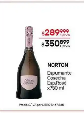 Nini Mayorista Norton Espumante Cosecha Esp. Rosé x750ml oferta