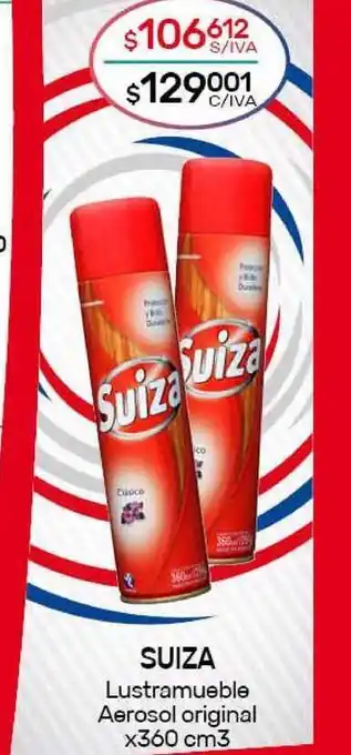 Nini Mayorista Suiza Lustramueble Aerosol original x360 cm3 oferta