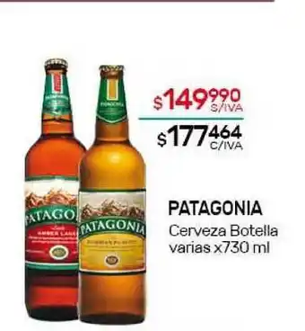 Nini Mayorista Pagatonia Cerveza Botella varias x730ml oferta