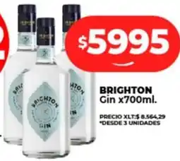 Supermayorista Vital Brighton gin oferta