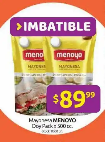 Cordiez Mayonesa Menoyo Doy Pack x 500cc oferta